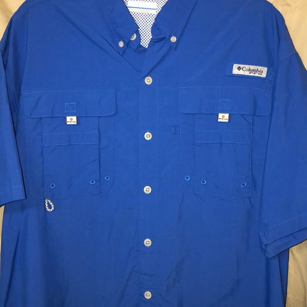 Columbia  men’s fishing shirt